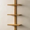 Mini Teak Wall Shelf