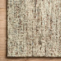 Mosaic Hand-Tufted Wool Rug, 5' x 8' (mocha mist)