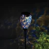 Murano Solar Stake - Indigo