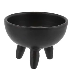 Naomi Candle/ Incense Holder - Black