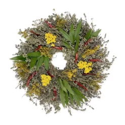 Organic Culinary Herb Wreath without Hanger