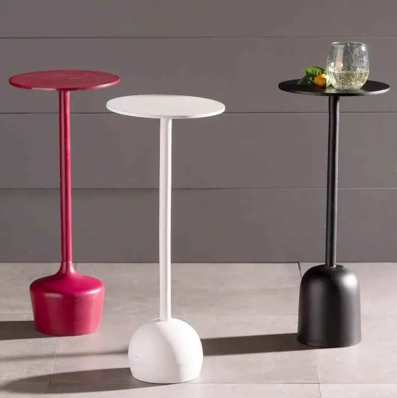 Outdoor Martini Table - White