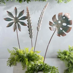Patina Botanical Garden Stake - Grass