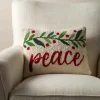 Peace with Berries Lumbar Pillow