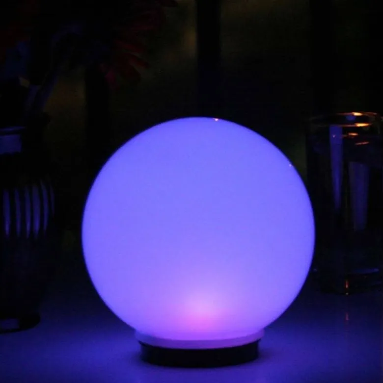 Programmable Color-Changing Solar Globe