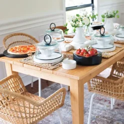 Reclaimed Wood Provence Farm Table, 6ft - Saddle