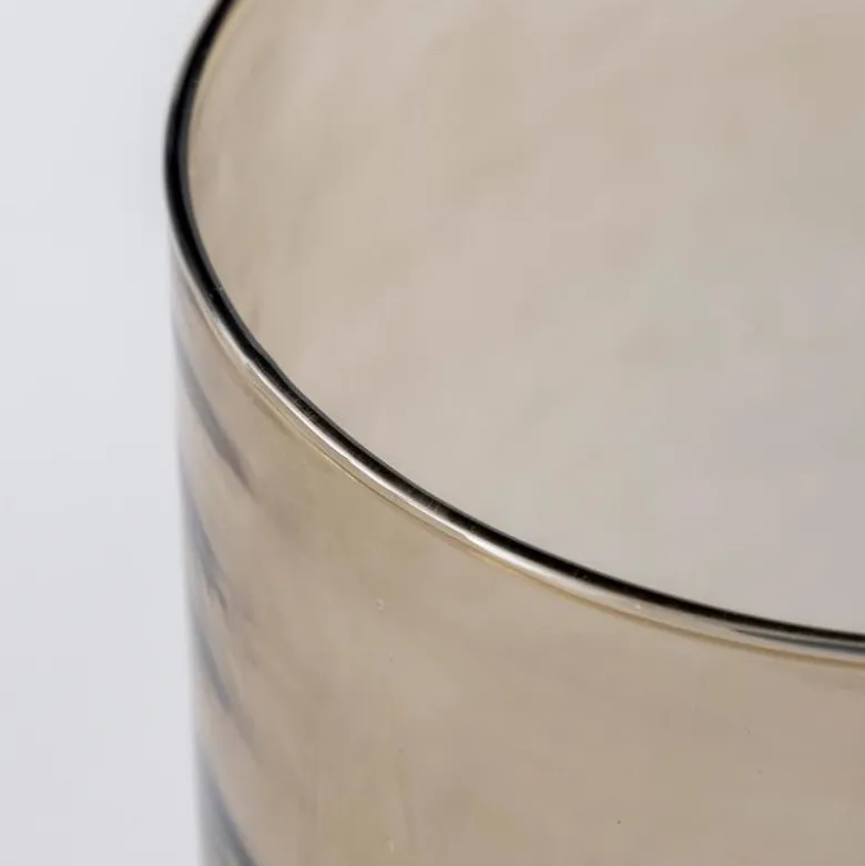 Recycled Double Glass Hurricane, Tall