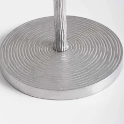 Recycled Metal Branch Side Table - Silver