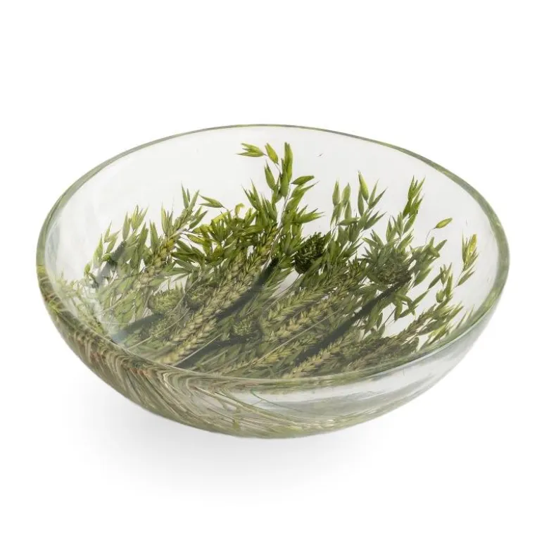 Round Grassy Meadow Bowl