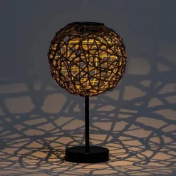 Seagrass Tabletop Solar Lantern