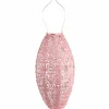 Soji Stella Wildflower Solar Lantern - Blush