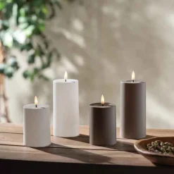 4" Solar Pillar Candle