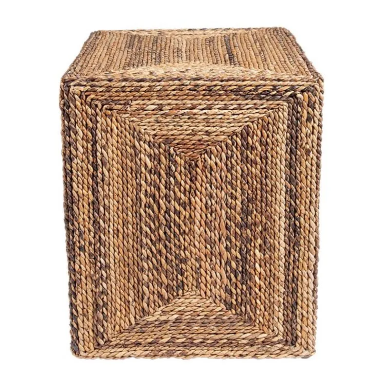 Soren Braided Seagrass Accent Table