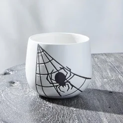 Spiderweb Ceramic Pot, Small
