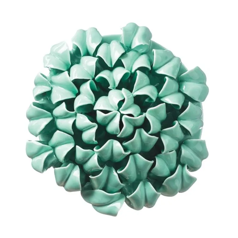 Summer Collection Ceramic Wall Flowers, Set of 3
