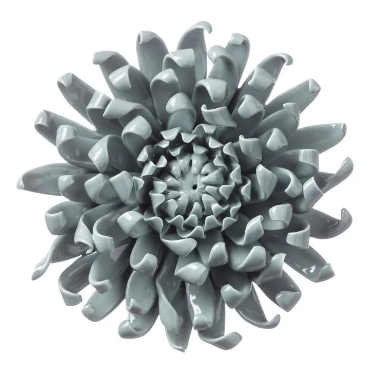 Summer Collection Ceramic Wall Flowers, Set of 3
