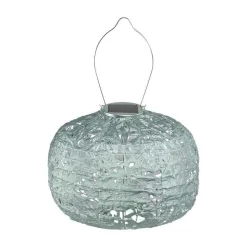 Sunflower Solar Lantern - Sage
