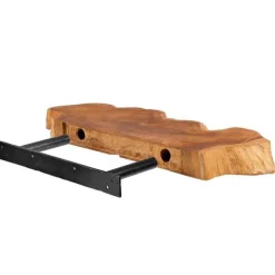 Takara Live-Edge Floating Shelf, Large