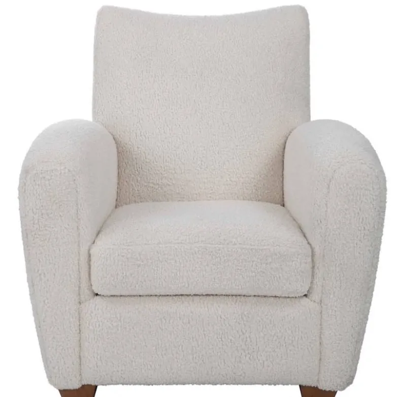 Teddy Boucle Accent Chair - Natural
