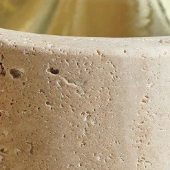 Travertine Wine Bottle Coaster