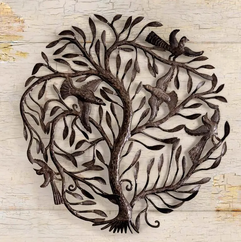 Tree of Life Wall Art, 35" dia.