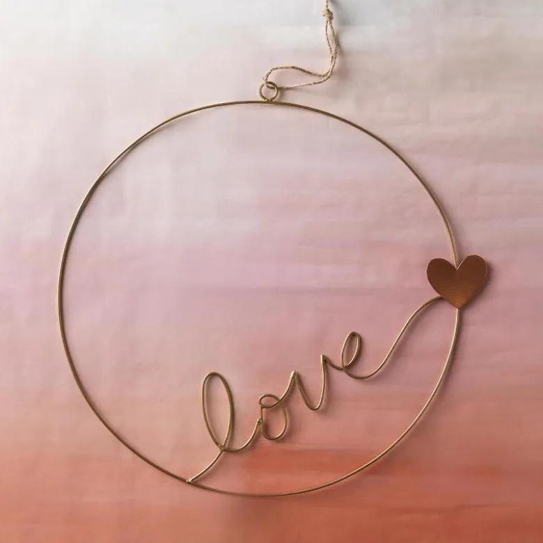 True Love Metal Wreath