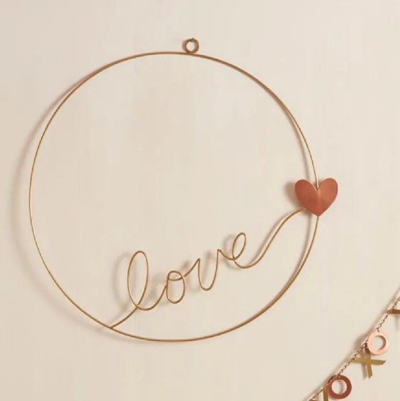 True Love Metal Wreath