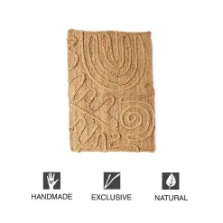 Woven Scatter Rug - Jute