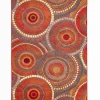 5' x 8' Indoor/Outdoor Saffron Circles Rug