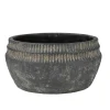 Yara Low Cement Planter, Large