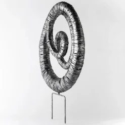 Zen Swirl Sculptural Stake